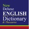 New Deluxe Dictionary And Thesaurus is designed with New Deluxe Dictionary, New Deluxe Thesaurus Dictionary contents and excellent function and skin 