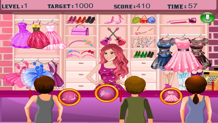 Princess of the clothing store - games for kids