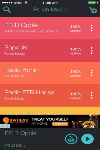 Polish Music Radio Stations screenshot 2