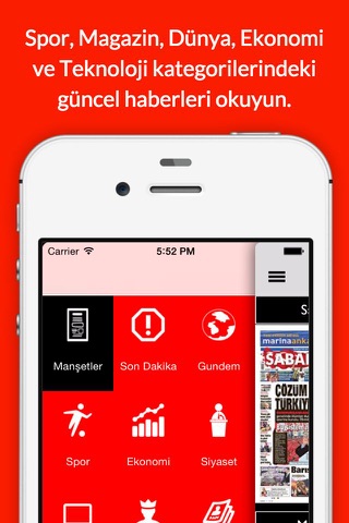 Haber - Mobil Haber,Son Dakika Haber,Tüm Gazeteler screenshot 3