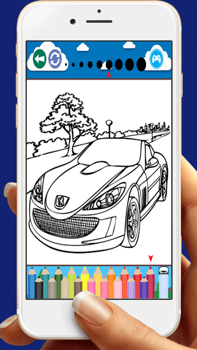 How to cancel & delete Super Car For Coloring book Games from iphone & ipad 3