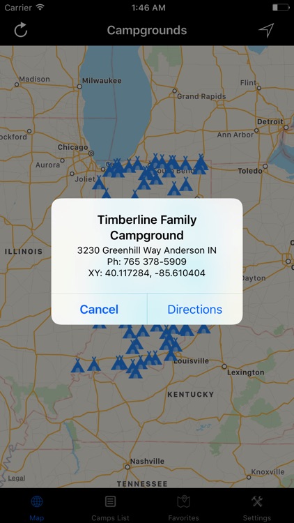 Indiana – Campgrounds & RV Parks