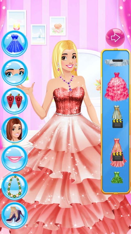 Princess Stylist Girls Dress Up and Makeup Salon screenshot-3