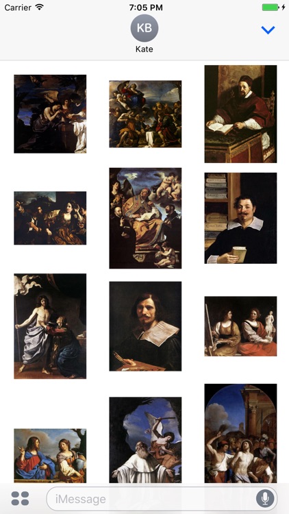 Guercino Artworks Stickers