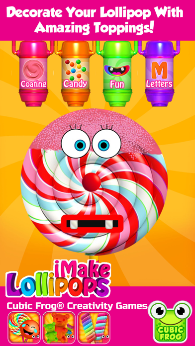 Gummy Bear Maker Candy Design! by Cubic Frog Apps