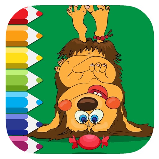 Free Coloring Games Page Porcupine Version Icon