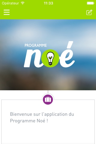 Programme Noé - Osez inventer l'avenir screenshot 2