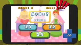 Game screenshot Princess Fast Math Problem Solver Games For Kids apk