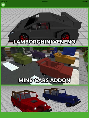 CARS ADDONS FOR MINECRAFT POCKET EDITION (PE) screenshot 3
