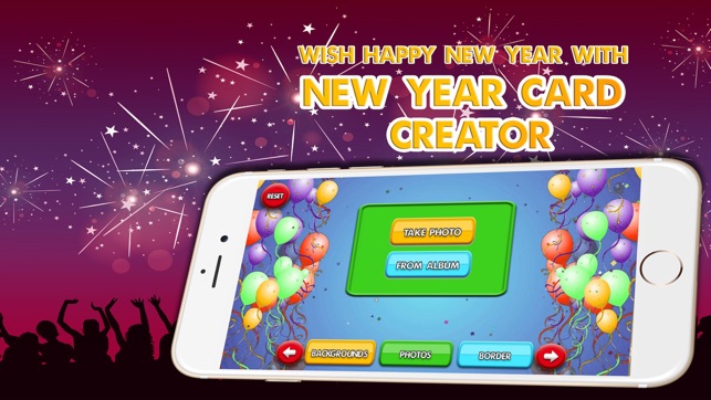 Happy New Year Card Maker: Wish New Year Greetings(圖3)-速報App