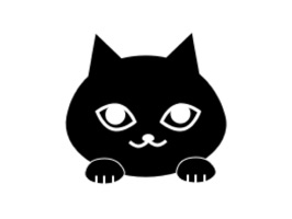 Blackcat Moji Kawaii emoji