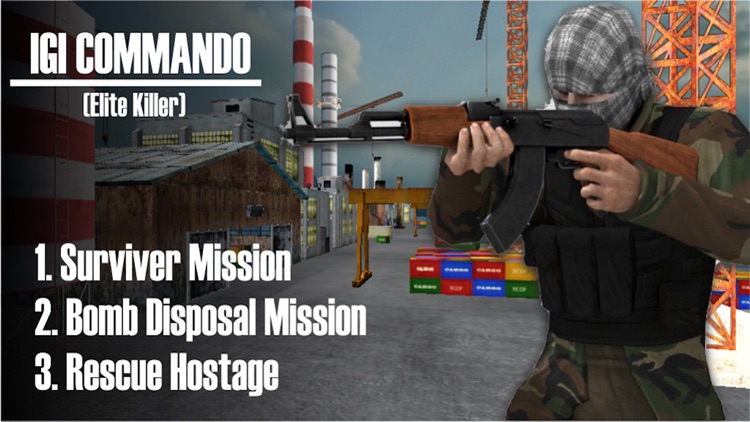 IGI Commando Marine Ship Rescue Hostage screenshot-4
