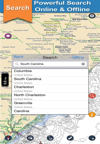 South Carolina Nautical Charts screenshot 3