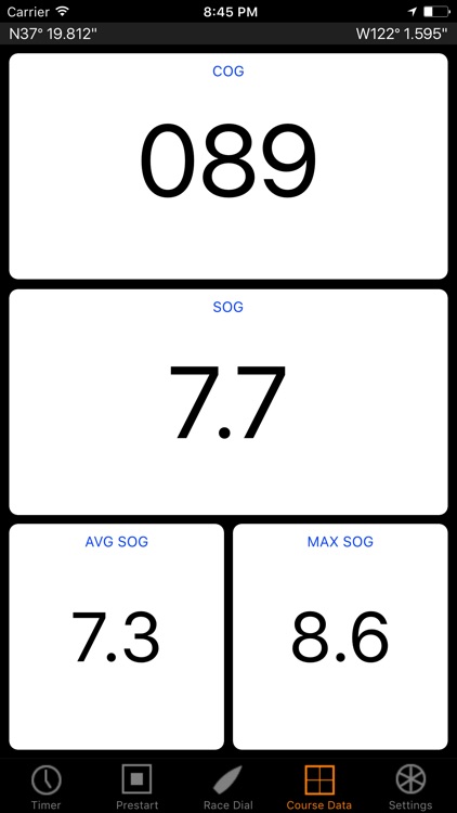 tack X - Sailing Regatta Timer & Racing Tactician