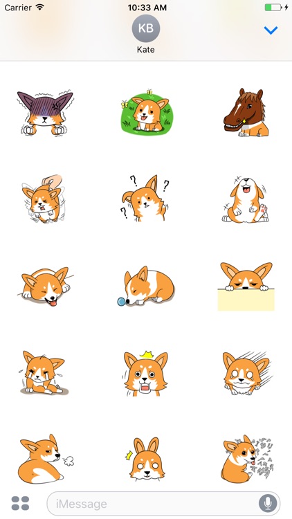 Corgi Life Sticker