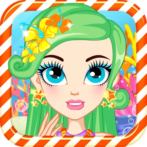 Mermaid Princess Fashion Dress Up Girl Games icon