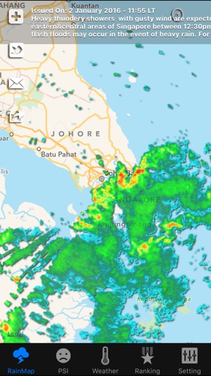 Singapore Rain Map(圖2)-速報App