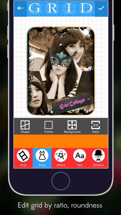 Grid Collage - Beauty Plus Editor screenshot-3