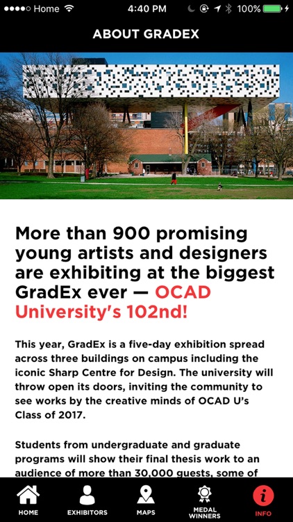 OCAD U Gradex screenshot-3
