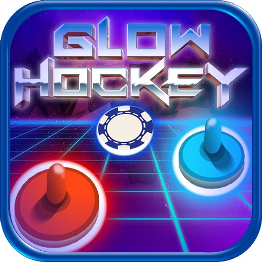 Glow Hockey Fight HD - 2 Player Attack Air Hockey iOS App