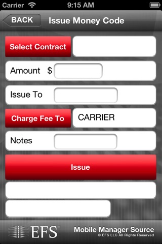 EFS Mobile Manager Source screenshot 4
