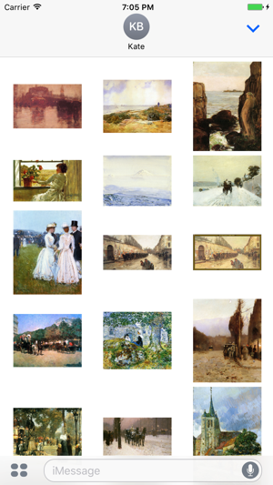 Childe Hassam Artworks Stickers(圖3)-速報App