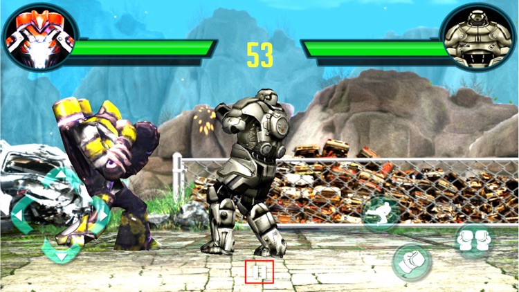 Futuristic Robot Boxing : 3D Street Fighter Club
