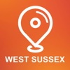 West Sussex, UK - Offline Car GPS