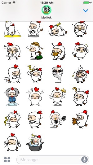 Chicken Kokko Stickers(圖3)-速報App