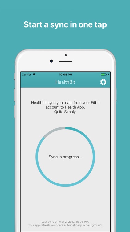 HealthBit - Fitbit Sync Helper