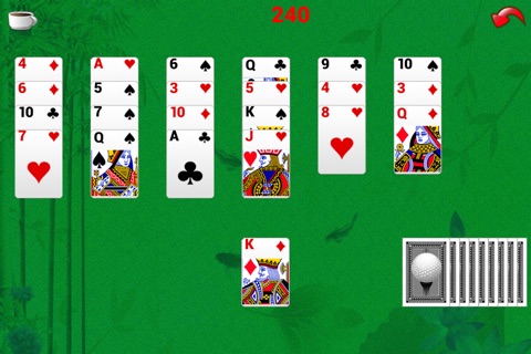 Golf Solitaire From X-ray screenshot 2