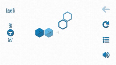 Hexagons Move Puzzle screenshot 4