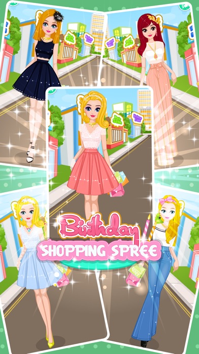 Birthday Shopping Spree - Dress Up Game for Girls screenshot 2