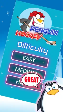 Game screenshot Пингвин На Льду Свечение Аэрохоккей Файтинг apk