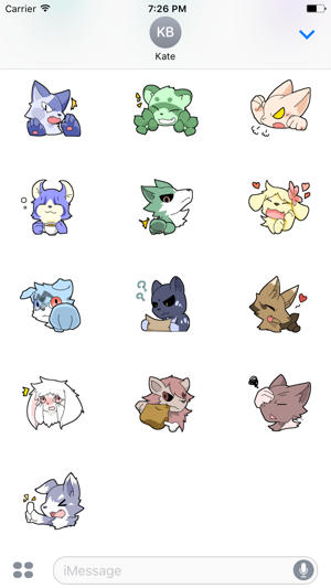 Funny Wolf Animated Sticker(圖4)-速報App