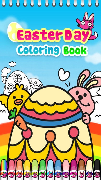 Easter Day Coloring Book