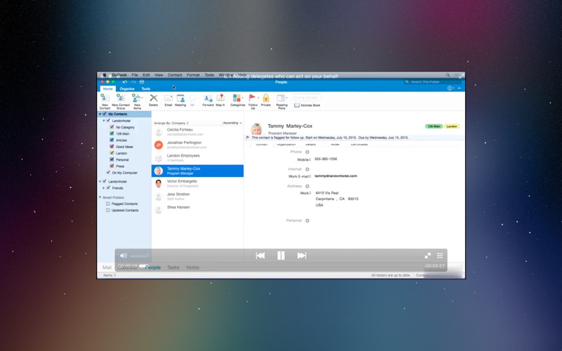 Master Class - Guides for Outlook 2016 thumbnail 2