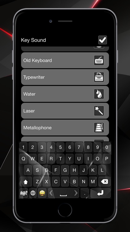 Black Keyboard with Dark Themes screenshot-3