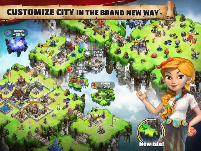 Battle Skylands: Island Allies, game for IOS