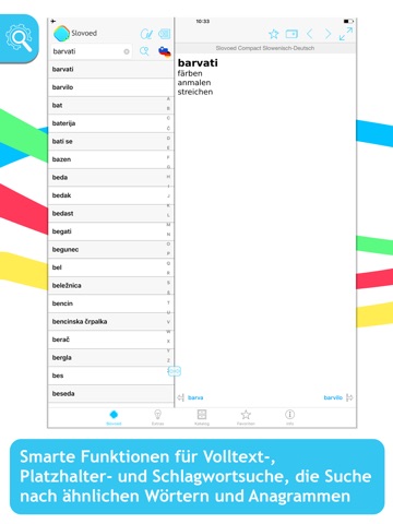 Slowenisch <-> Deutsch Slovoed Compact Wörterbuch screenshot 3