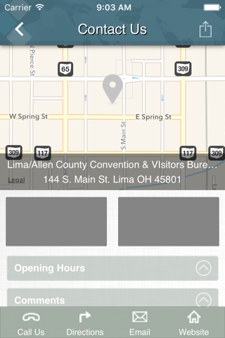 Lima/Allen County Convention & VIsitors Bureau screenshot 2