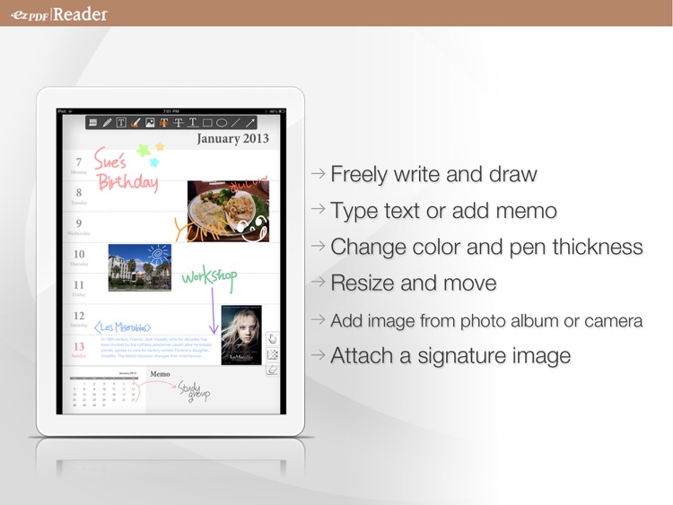 ezPDF Reader: Interactive PDF Reader for iPad screenshot-4
