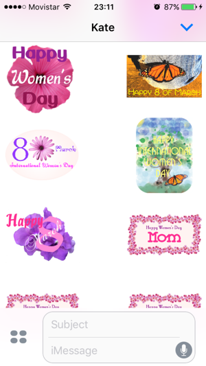 March8 Women's day stickers(圖3)-速報App