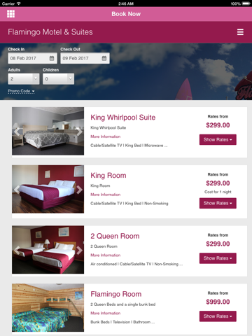 Flamingo Motel & Suites screenshot 2
