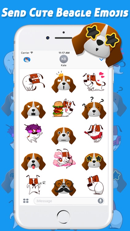 iBeagleMojis - Beagle Emoji Keyboard