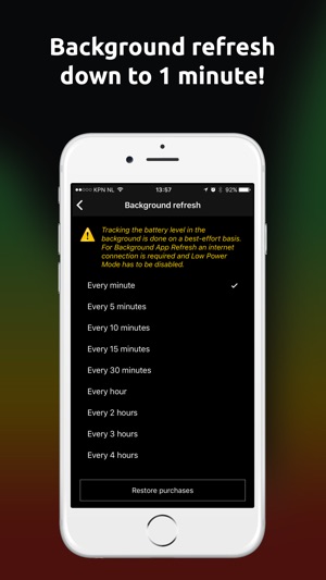 Battery Tracker - Detailed battery level history(圖2)-速報App