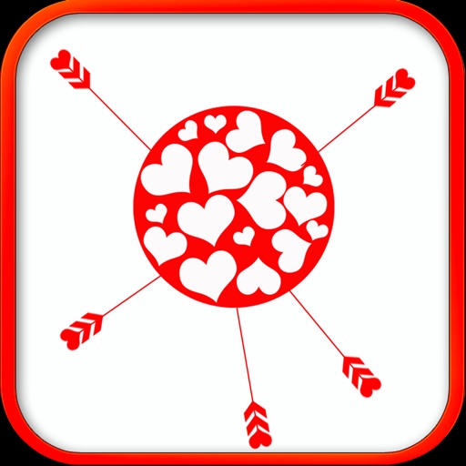 Valentains Arrows Archery Masters Heart Dart Shot iOS App