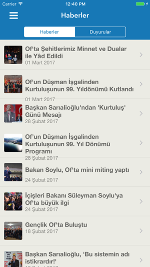 Of Belediyesi Mobil Uygulaması(圖3)-速報App