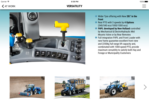 New Holland Agriculture T5 Electro Command screenshot 3