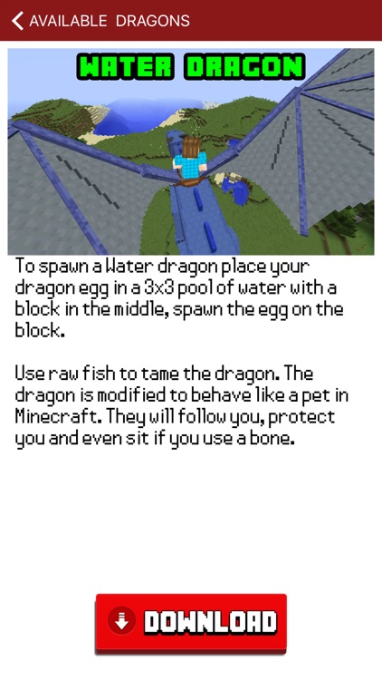 DRAGONS Rideable Mods for Minecraft Game PC Guide screenshot-4